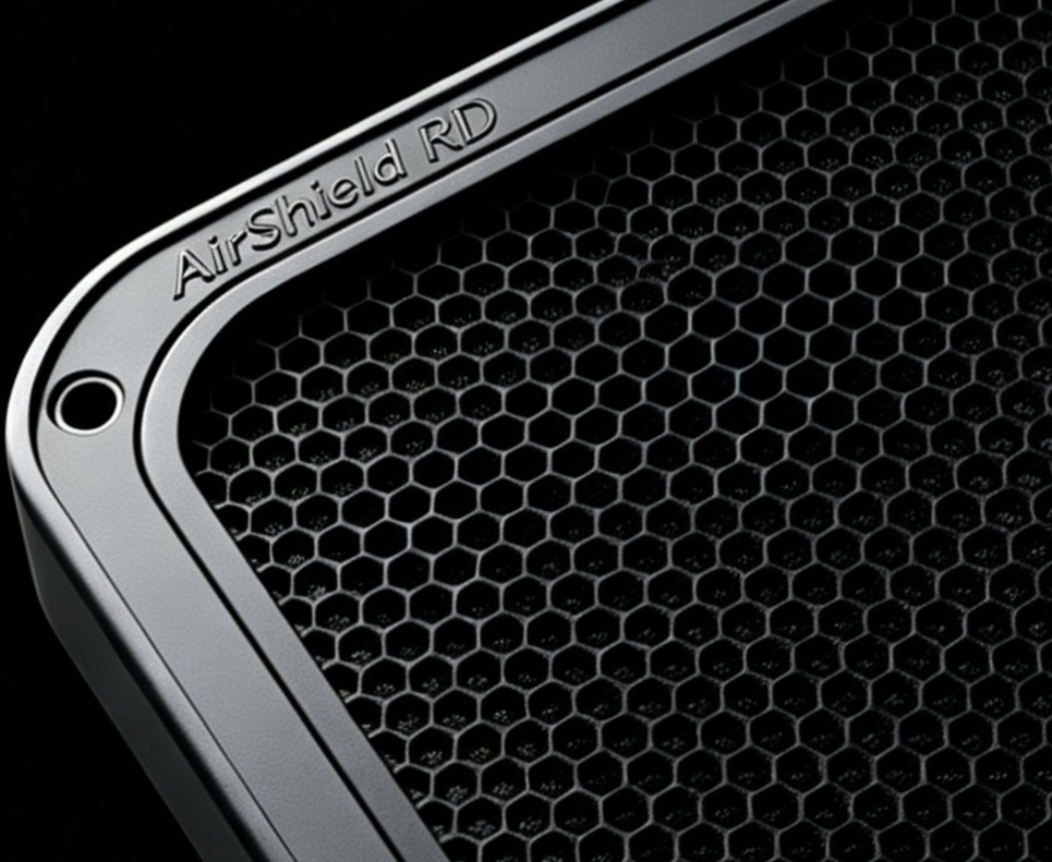 Cartucho AirShield, vista frontal